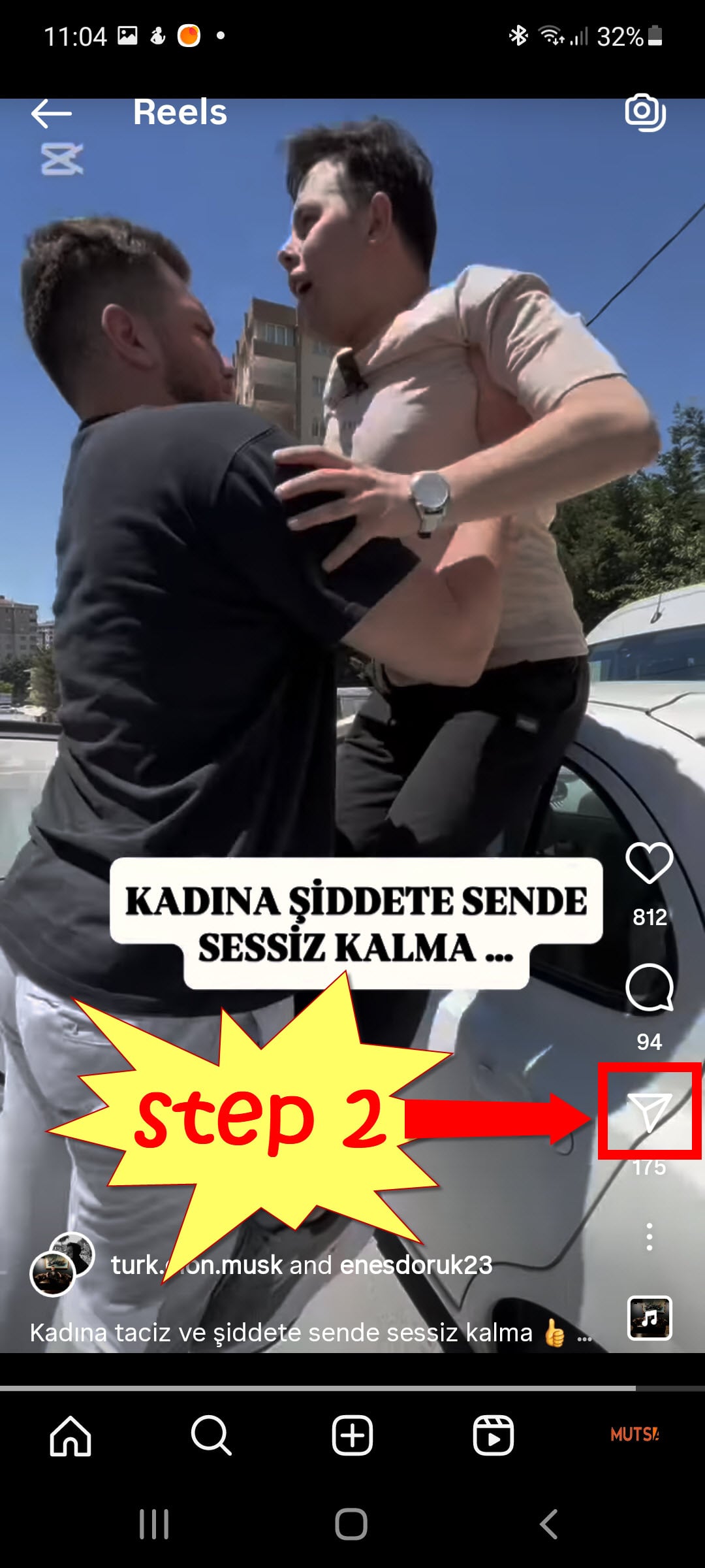 reels indirici adım 2