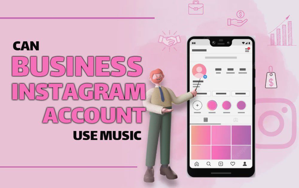 Instagram business accounts music