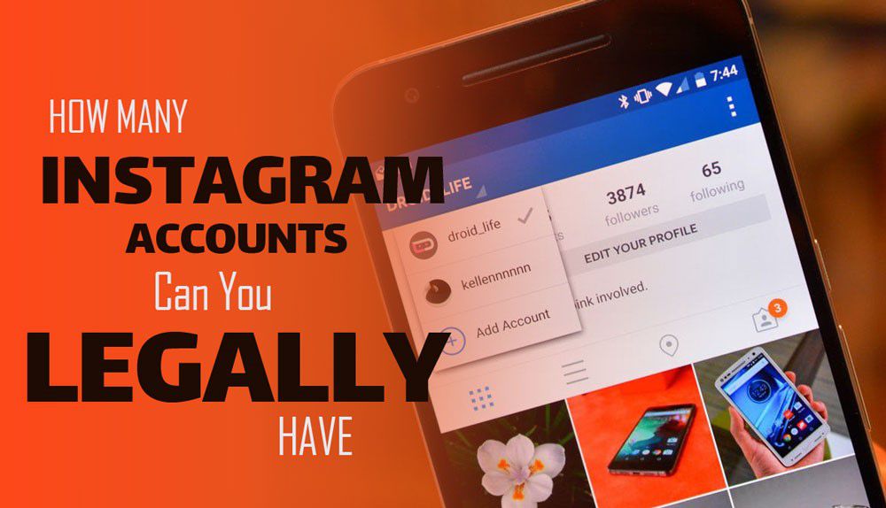Multiple Instagram account
