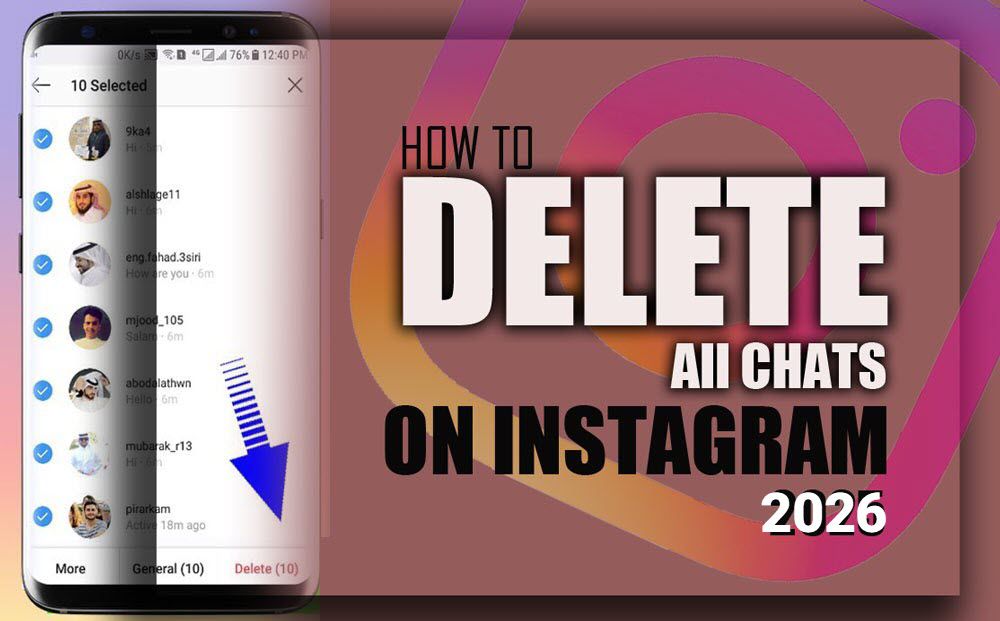 Deleting Instagram messages